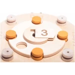 My Intelligent Pets Birthday Cake Puzzle Toy – Interactive Wooden Brain Game for Dogs, Mental Enrichment Toy for Dogs, Enhances Natural Instincts