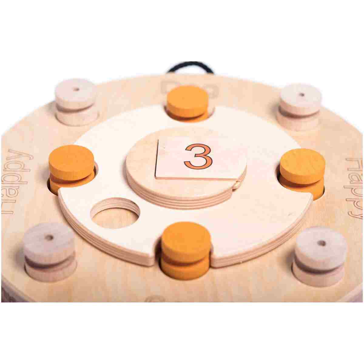 My Intelligent Pets Birthday Cake Puzzle Toy – Interactive Wooden Brain Game for Dogs, Mental Enrichment Toy for Dogs, Enhances Natural Instincts