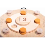 My Intelligent Pets Birthday Cake Puzzle Toy – Interactive Wooden Brain Game for Dogs, Mental Enrichment Toy for Dogs, Enhances Natural Instincts