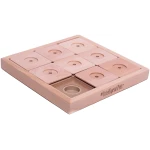 My Intelligent Pets Wooden Sudoku Puzzle for Medium to Large Dogs – Expert Brain Pet Toy with 9 Treat-Hiding Holes – Large Size, Wood