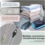 Nearockle 24Pcs Silicone Cable Straps Cord Organizer for Bundling Earphone, Phone Charger, Computer Cords, Reusable Cable Ties Wire Organizer in Home,Office,Kitchen,School (4...