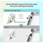 Nelko Label Maker Machine with Tape, P21 Bluetooth Label Printer, Wireless Mini Label Makers with Multiple Templates for Organizing Office Home, White