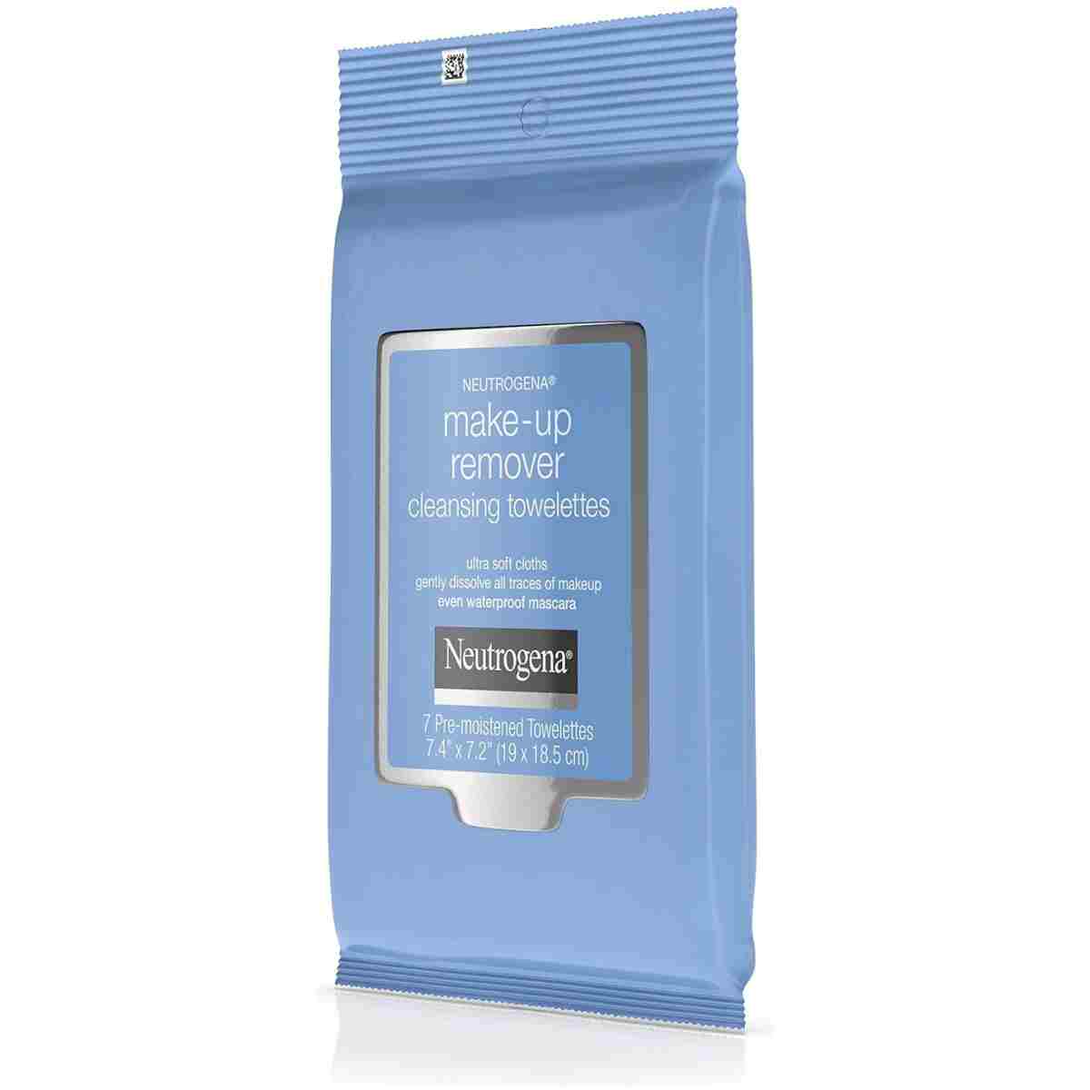 Neutrogena Make-Up Remover Cleansing Towelettes, 7 Count, Packaging May Vary
