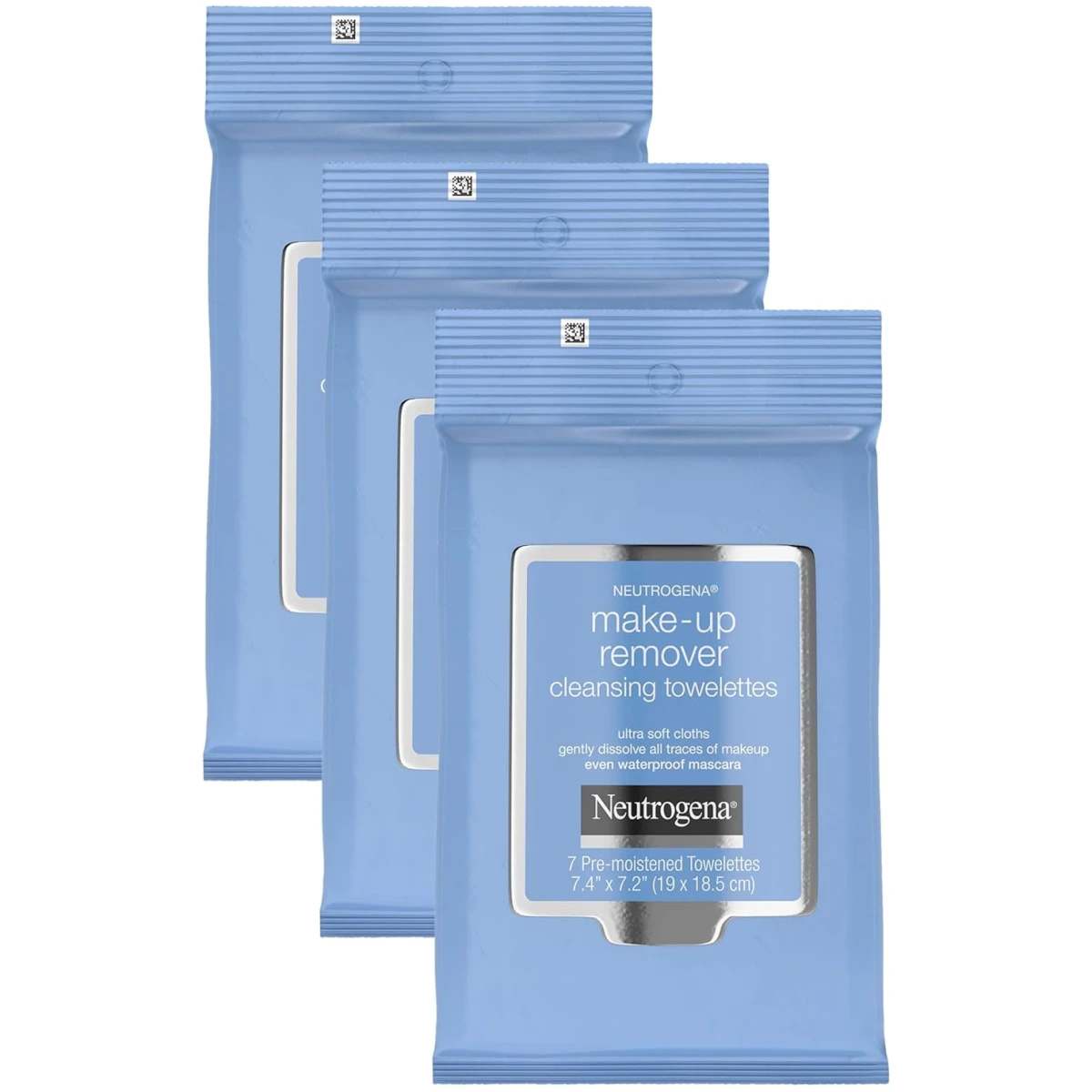 Neutrogena Make-Up Remover Cleansing Towelettes, 7 Count, Packaging May Vary