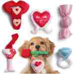 Nocciola Dog Squeaky Toys, Plush Small Dog Toys for Dogs, Stuffed Dog Toys with Squeakers,12 pcs Puppy Toys with a Carrying Bag for Small Medium Size Dogs