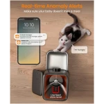 oneisall Automatic Cat Feeder, WiFi Rechargeable Cordless Pet Feeder, 100 Day Battery Operated Pet Feeder, 12 Cups/3L Timed Cat Food Dispenser for Large Kibble, Smart App...