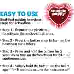 Original Snuggle Puppy Heartbeat Stuffed Dog Toy. Puppy Toy for Anxiety Relief, Calming Aid, and Comfort Toy for Behavioral Training in Golden