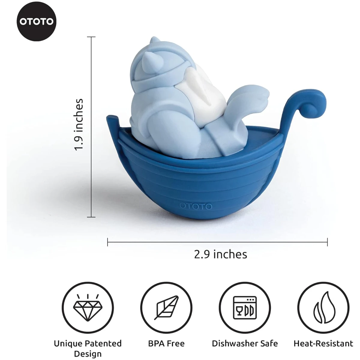 OTOTO Red the Crab Silicone Utensil Rest - Kitchen Gifts, Silicone Spoon Rest for Stove Top - Heat-Resistant Kitchen and Grill Utensil Holder - Non-Slip Spoon Holder Stove...