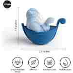 OTOTO Red the Crab Silicone Utensil Rest - Kitchen Gifts, Silicone Spoon Rest for Stove Top - Heat-Resistant Kitchen and Grill Utensil Holder - Non-Slip Spoon Holder Stove...