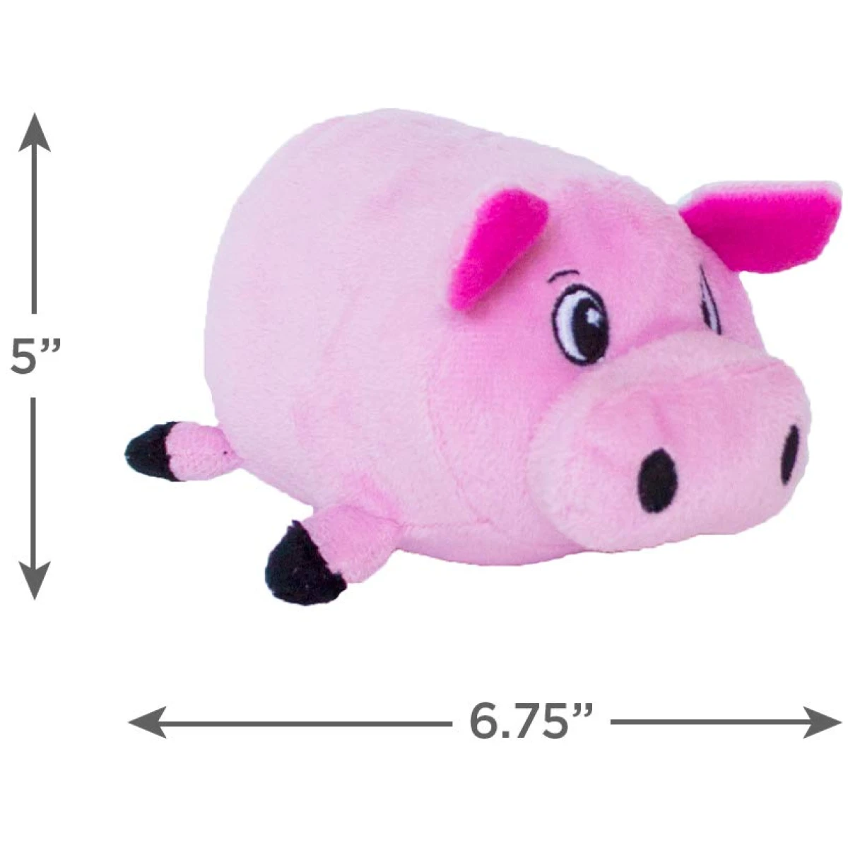 Outward Hound Fattiez Cow Plush Squeaky Dog Toy, Medium