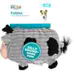 Outward Hound Fattiez Pig Plush Squeaky Dog Toy, Small