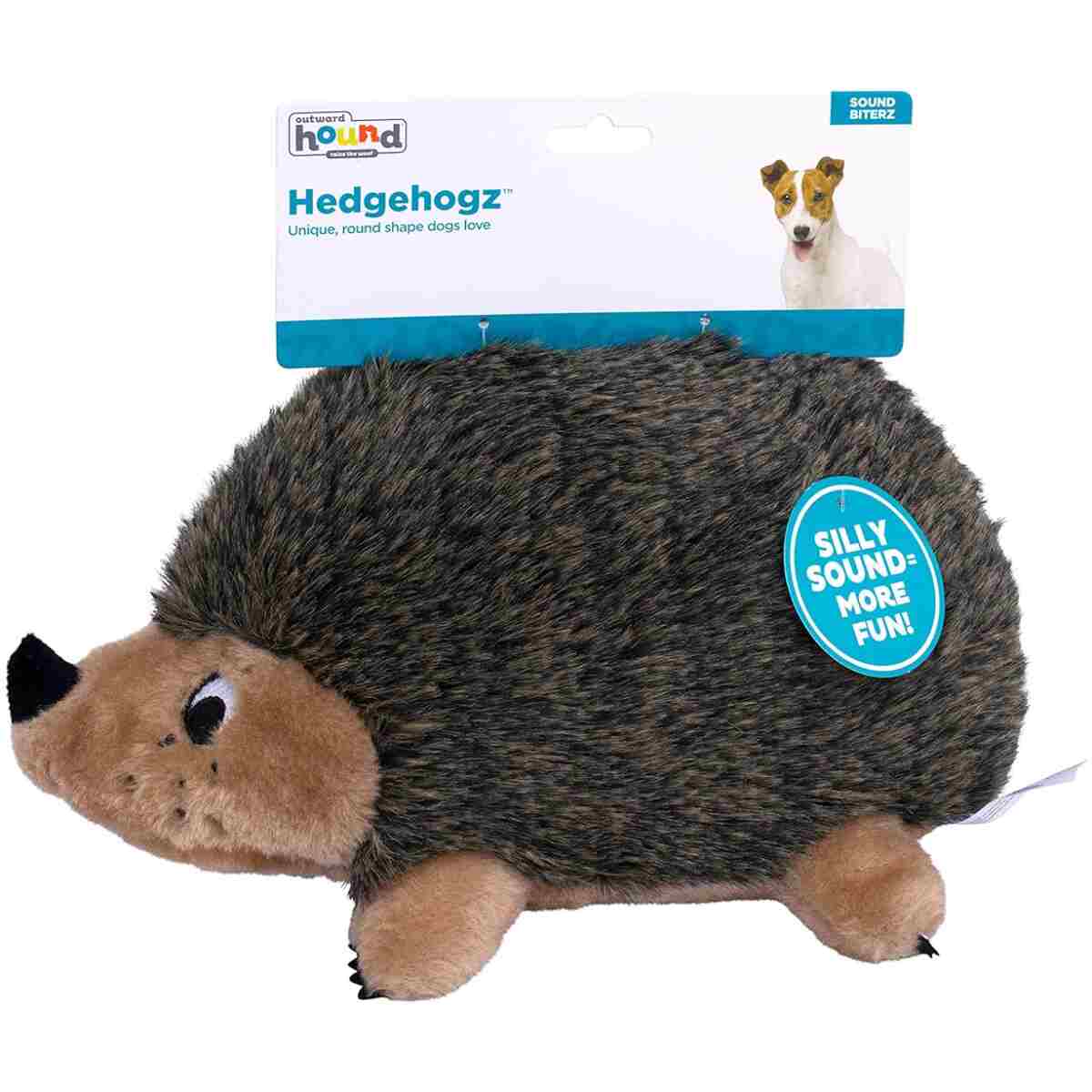 Outward Hound, Hedgehogz Plush Dog Toy, Medium