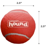 Outward Hound Squeaker Ballz Fetch Dog Toy, Medium - 4 Pack