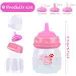 Pet Feeding Bottle,3 Pack 60ml Nursing Bottle, 3 Sizes Nipples with Ventilation Valve Resistant Tearing Perfect for Puppies, Kittens, Small Wildlife（Blue）