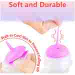 Pet Feeding Bottle,3 Pack Wide Mouth Angled Nursing Bottle, 3 Sizes Nipples with Ventilation Valve Resistant Tearing Perfect for Puppies, Kittens, Small Wildlife(Pink)