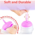 Pet Feeding Bottle,3 Pack Wide Mouth Angled Nursing Bottle, 3 Sizes Nipples with Ventilation Valve Resistant Tearing Perfect for Puppies, Kittens, Small Wildlife(Pink)