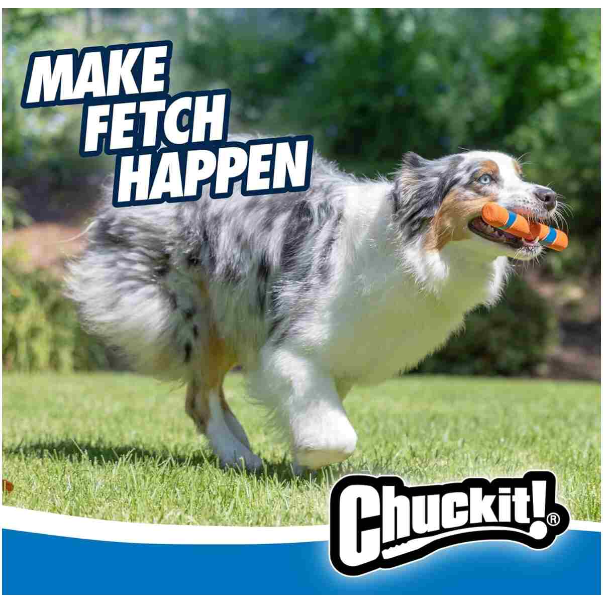 Petmate CHUCKIT! Ultra Fetch Stick Durable Rubber Medium Dog Toy