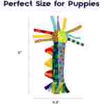 Petstages 狗狗清凉出牙棒 - 适合出牙幼犬的舒缓咀嚼玩具 - 可冷冻，进一步缓解疼痛 - 耐用安全的牙科辅助器，多色，均码