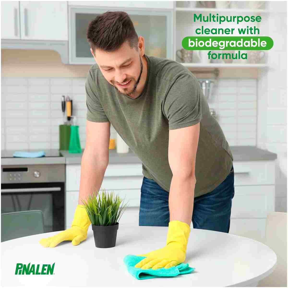 PINALEN 2X Concentrated Multipurpose Cleaner - Fresh Pine Scent - 28 fl oz - All Purpose Cleaner for Kitchen, Bathroom, Laundry, Floors & Outdoors