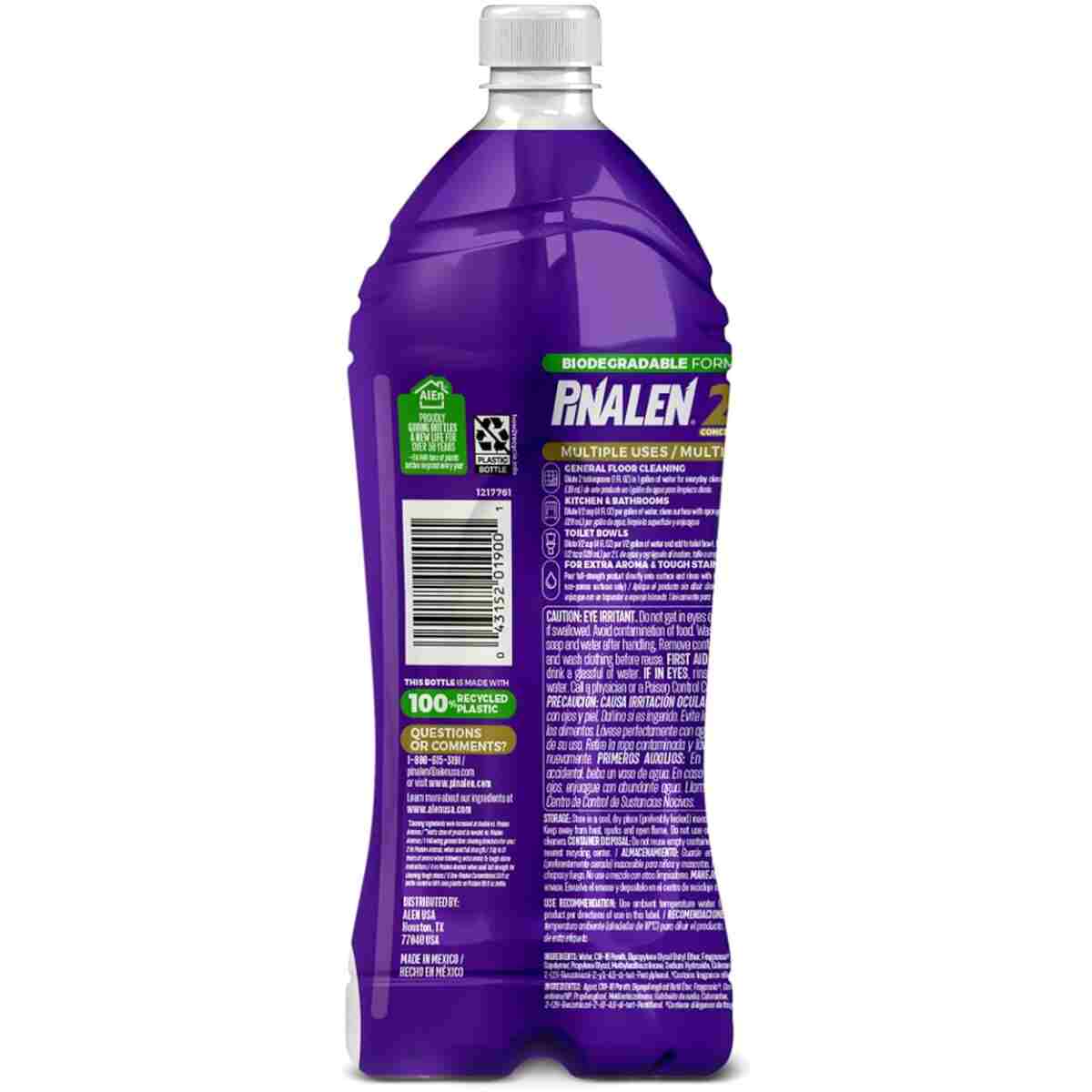 PINALEN 2X Concentrated Multipurpose Cleaner - Fresh Pine Scent - 28 fl oz - All Purpose Cleaner for Kitchen, Bathroom, Laundry, Floors & Outdoors