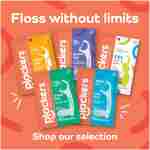 Plackers Micro Line Dental Floss Picks, Fold-Out FlipPick, Tuffloss, Easy Storage with Sure-Zip Seal, Fresh Mint Flavor, 36 Count (Packaging May Vary)