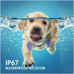 Plkm Dog Wireless Fence 2025 Newest Pet Intelligent Electric Containment System, Dog Out of Range Reminder Transmitter AI Smart Alarm, 360° Strong Signal Coverage, Display...