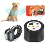 Plkm Dog Wireless Fence 2025 Newest Pet Intelligent Electric Containment System, Dog Out of Range Reminder Transmitter AI Smart Alarm, 360° Strong Signal Coverage, Display...
