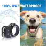 Plkm Wireless Dog Fence Indoor Outdoor Wireless Fence Dog Training Collar 3 in 1 Pet Intelligent System, Out-of-Range Reminder AI Technology, Adjustable Range Shock Strength,...