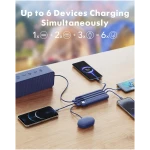 Portable Charger with Built in Cables, Portable Charger with Cords Wires Slim 10000mAh Travel Essentials Battery Pack 6 Outputs 3A High Speed Power Bank for iPhone Samsung Pixel...