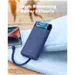 Portable Charger with Built in Cables, Portable Charger with Cords Wires Slim 10000mAh Travel Essentials Battery Pack 6 Outputs 3A High Speed Power Bank for iPhone Samsung Pixel...