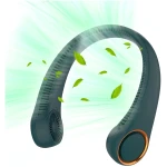 Portable Neck Fan, Hands Free Bladeless Fan, 360° Cooling Personal Fan,Wearable Quiet Fan for Outdoor Indoor, Birthday Gifts for Men Women Mom Dad, 4000mAh Battery USB...