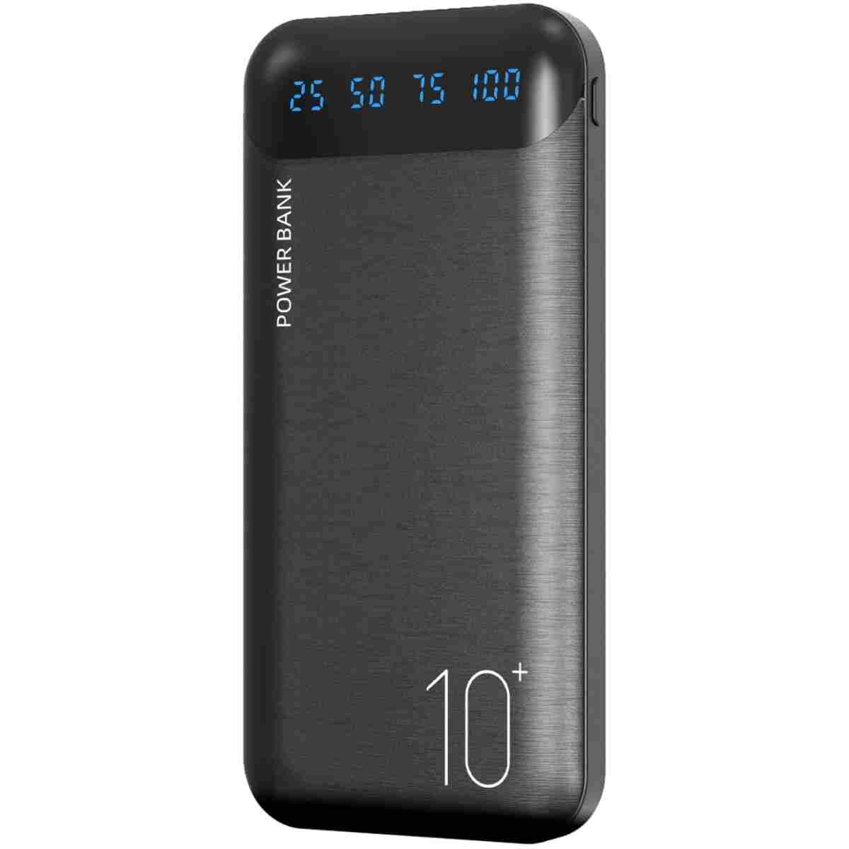 Power Bank 10000mAh Portable Charger Slim External Battery Pack with 2 USB 2.4A Outputs and USB C In/Out Compatible with Huawei iPhone 16 15 14 13 12 iPad Samsung Galaxy S20...