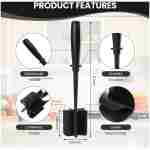 Premium Meat Chopper for Ground Beef - Heat Resistant Meat Masher - Kitchen Tools & Gadgets - Durable Ground Beef Smasher - Non Stick Hamburger Grinder - Cook Ground Meat with...