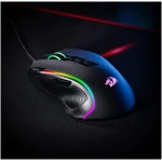 Redragon M612 Predator RGB Gaming Mouse, 8000 DPI Wired Optical Mouse with 11 Programmable Buttons & 5 Backlit Modes, Software Supports DIY Keybinds Rapid Fire Button