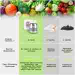 Refrigerator Deodorizer,Lasts for 10 Years,Refrigerator Odor Eliminator,Fridge Deodorizer,More Effective Than Baking Soda Bamboo Air Purifying Bags
