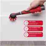Rubbermaid Reveal Power Scrubber 18-Piece Kit, Cordless Electric Battery Powered Scrub Brush, Water Resistant, for Home/Kitchen/Bathroom/Grout/Tile/Shower/Tub