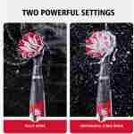 Rubbermaid Reveal Power Scrubber 18-Piece Kit, Cordless Electric Battery Powered Scrub Brush, Water Resistant, for Home/Kitchen/Bathroom/Grout/Tile/Shower/Tub