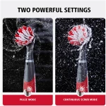 Rubbermaid Reveal Power Scrubber 18-Piece Kit, Cordless Electric Battery Powered Scrub Brush, Water Resistant, for Home/Kitchen/Bathroom/Grout/Tile/Shower/Tub