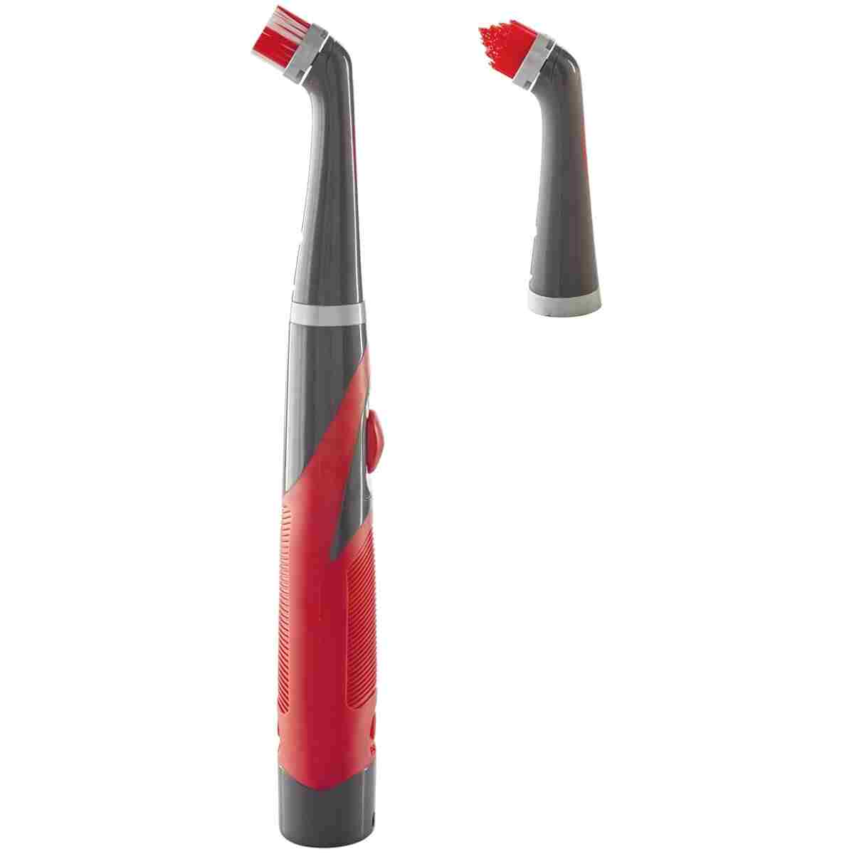 Rubbermaid Reveal Power Scrubber 18-Piece Kit, Cordless Electric Battery Powered Scrub Brush, Water Resistant, for Home/Kitchen/Bathroom/Grout/Tile/Shower/Tub