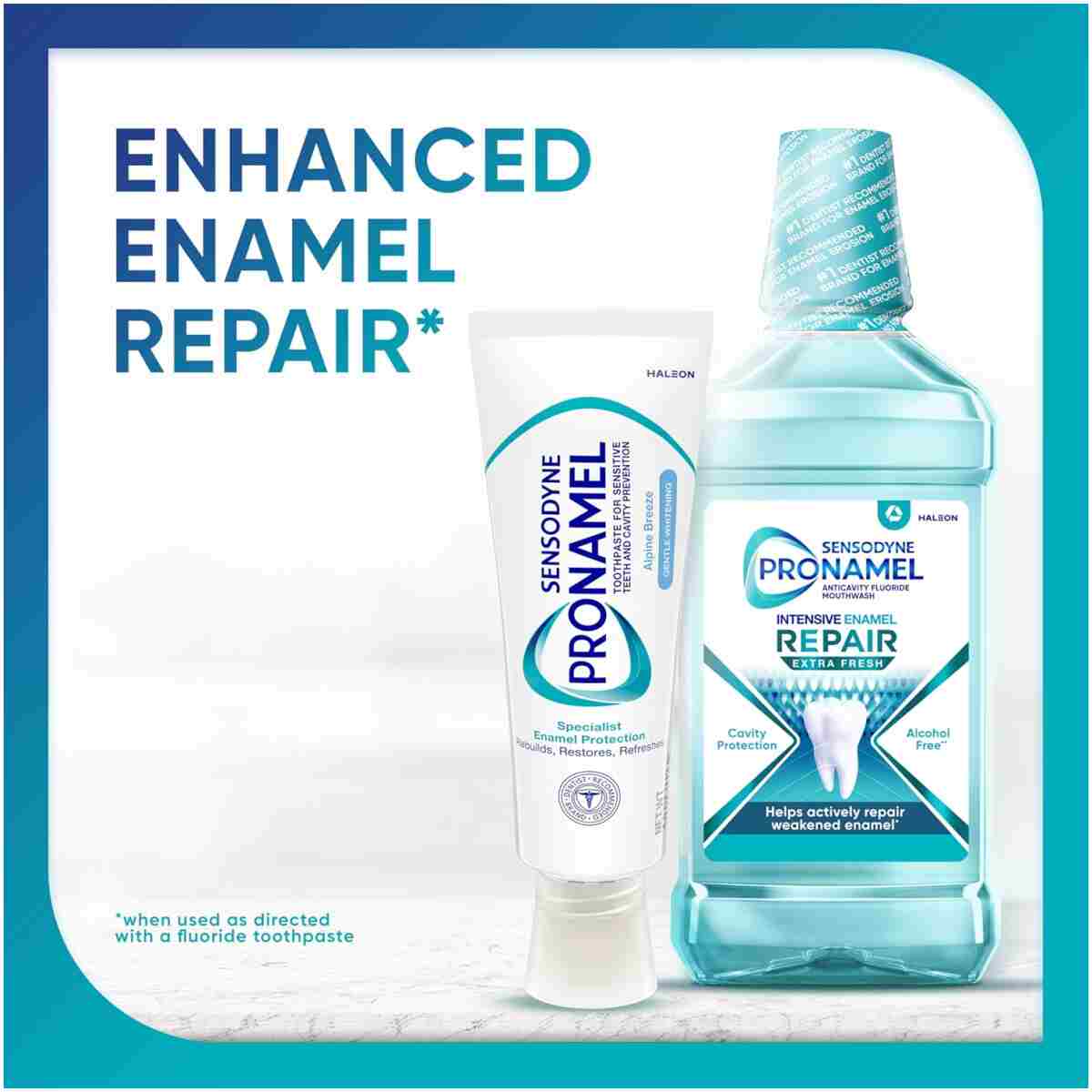 Sensodyne Pronamel Gentle Whitening Alpine Breeze Toothpaste - 0.8 ounce -Travel Size