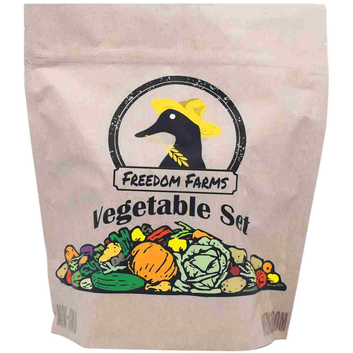 Set of 43 Assorted Vegetable & Herb Seed Packets - Over 10,000 Seeds! - Includes Mylar Storage Bag - Deluxe Garden Heirloom Seeds - 100% Non-GMO