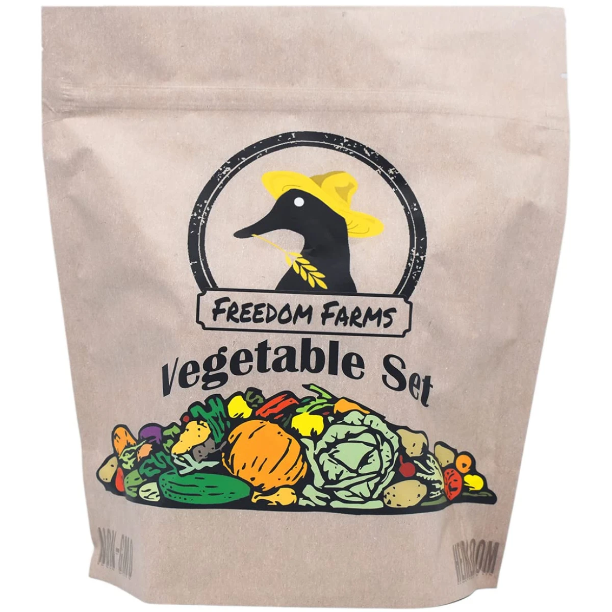 Set of 43 Assorted Vegetable & Herb Seed Packets - Over 10,000 Seeds! - Includes Mylar Storage Bag - Deluxe Garden Heirloom Seeds - 100% Non-GMO
