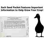 Set of 43 Assorted Vegetable & Herb Seed Packets - Over 10,000 Seeds! - Includes Mylar Storage Bag - Deluxe Garden Heirloom Seeds - 100% Non-GMO