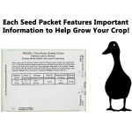 Set of 43 Assorted Vegetable & Herb Seed Packets - Over 10,000 Seeds! - Includes Mylar Storage Bag - Deluxe Garden Heirloom Seeds - 100% Non-GMO