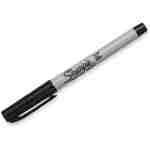 SHARPIE 37161PP Permanent Markers, Ultra Fine Point, Black, 2 Count