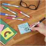 SHARPIE 37161PP Permanent Markers, Ultra Fine Point, Black, 2 Count