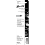 SHARPIE 37161PP Permanent Markers, Ultra Fine Point, Black, 2 Count