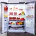Simple Houseware Soda Can Organizer for Pantry / Refrigerator, Clear, Set of 2