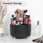 SKYDUE 360 Degree Rotating Desk Organizer, Dual-Purpose Pencil Pen Holder for Desktop, Rotating Desk Pen Organizer with 5 Slots, Office Supplies, Pencil Cup for Office, School,...