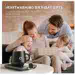 Smart Heated Coffee Mug Warmer & Mug Set - Heated Coffee Warmer with Auto Shut Off, 1°F Precise Temperature Control Coffee Warmer, Electric Mug Warmer for Desk, Birthday Gifts...